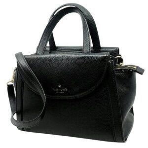KATE SPADE~Cobble Hill Adrien~BLACK PEBBLED LEATHER CROSSBODY/SHOULDER BAG